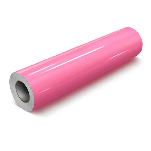 VViViD DECO65 Soft Pink Gloss Permanent Adhesive Craft Vinyl