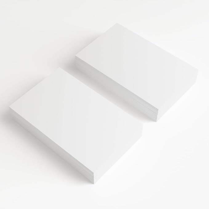 100 Sheets White Cardstock Thick Paper