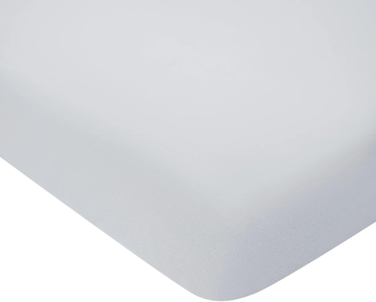Kyte Baby Soft Crib Sheet - Standard Fitted Crib Sheet Made with Rayon from Bamboo, Ultra-Gentle and Breathable (Storm)