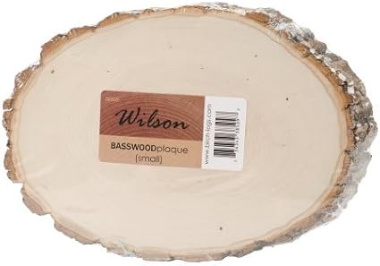 Wilson Basswood Plaque Bulk Quantity Value Box Pack of 20)