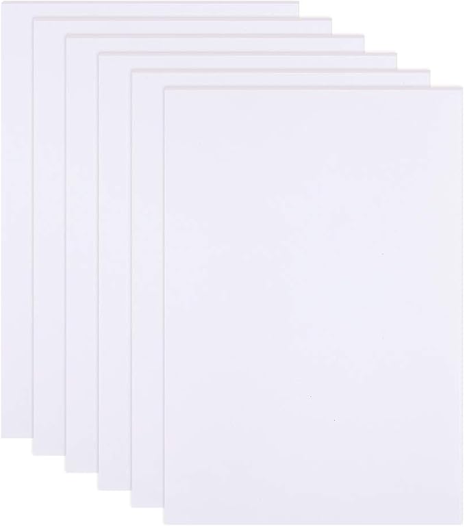 BENECREAT 10PCS 1mm Thick Adhesive Foam Sheet 8.3x11.8 Insulation Foam