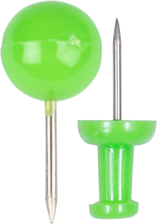 JAM PAPER Colorful Push Pins