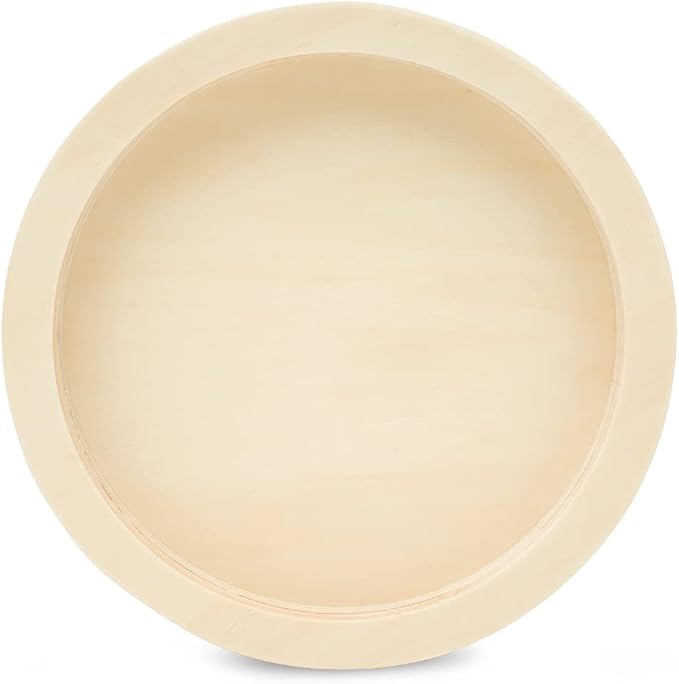 Circle Wood Sign Blank 10 inch Diameter, Canvas Panel, Wood Boards