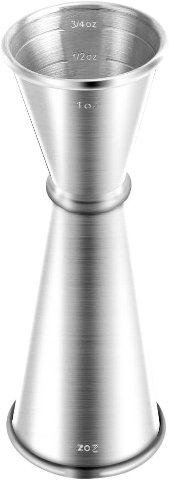 Jigger for Bartending, Briout Double Cocktail Jigger Japanese Premium 304 Food