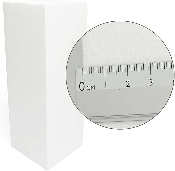 Blue Handcart Craft Foam Rectangle Sculpting Block