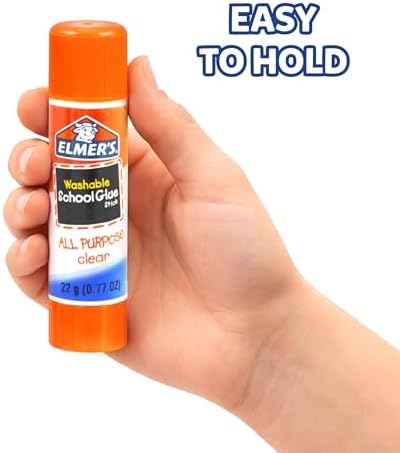 Elmer's All Purpose Glue Sticks, Washable & Non-Toxic, 22 Grams, Craft Projects