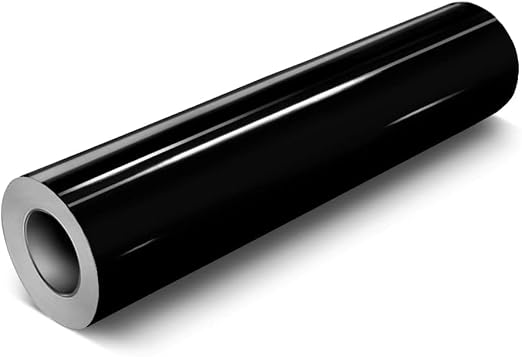 VViViD Black Gloss DECO65 Permanent Adhesive Craft Vinyl