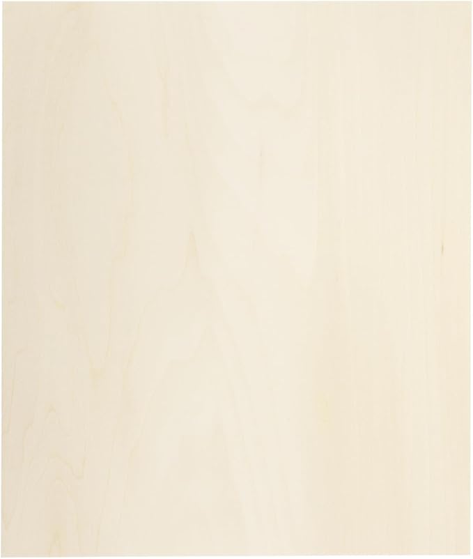 MECCANIXITY Basswood Sheet 8.3 x 11.8 x 0.12 Inch Unfinished Wood Boards Plywood
