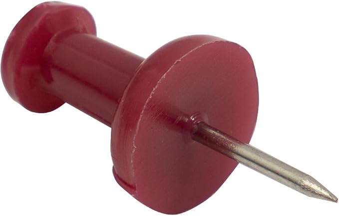 JAM PAPER Colorful Push Pins