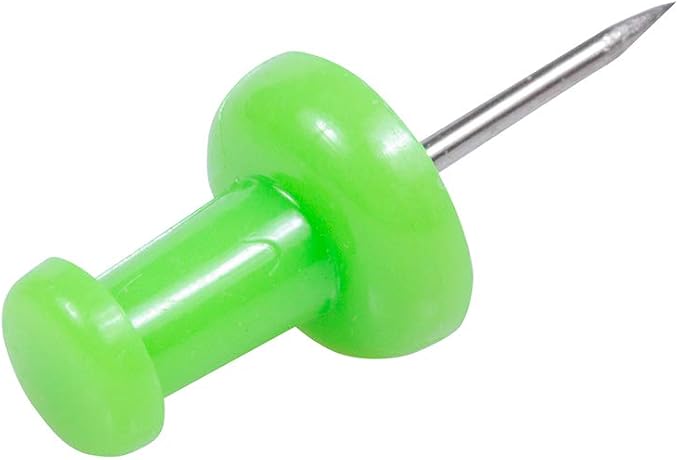 JAM PAPER Colorful Push Pins