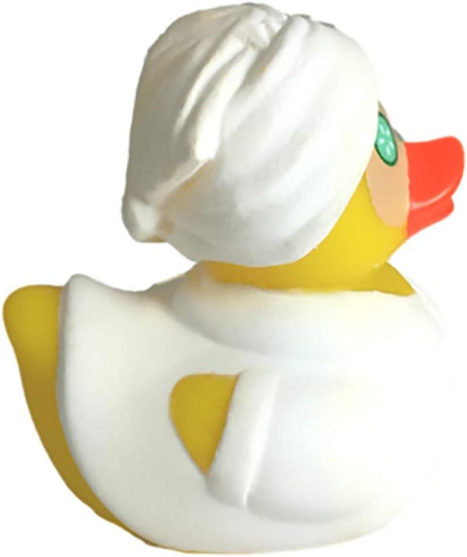 3" Facial Rubber Duck [Floats Upright] - Baby Safe Bathtub Bathing Toy