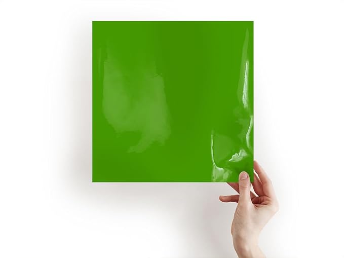 3M Apple Green Cast Adhesive Vinyl 12in x 5ft