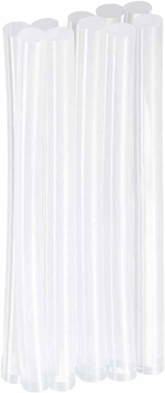 HARFINGTON 10pcs Hot Glue Sticks 0.28" Dia x 3.94" Long EVA Mini Hot Melt