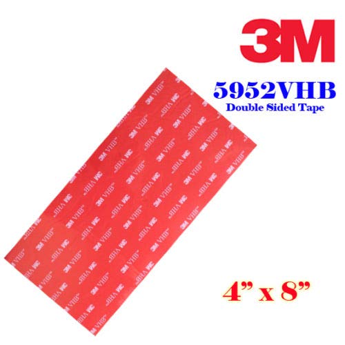 3M VHB 100x200mm~ Double Sided Foam Adhesive Sheet Tape 5952 Automotive