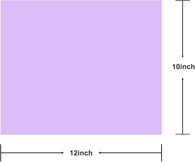 3D Puff Vinyl Heat Transfer 3 Sheets 12"x10"-Light Purple | Heat Transfer Puff