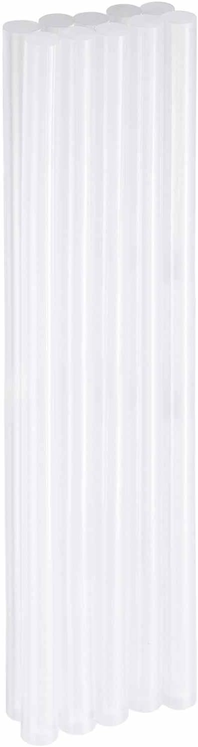 HARFINGTON 10pcs Hot Glue Sticks 0.43" Dia x 11.02" Long EVA Mini Hot Melt