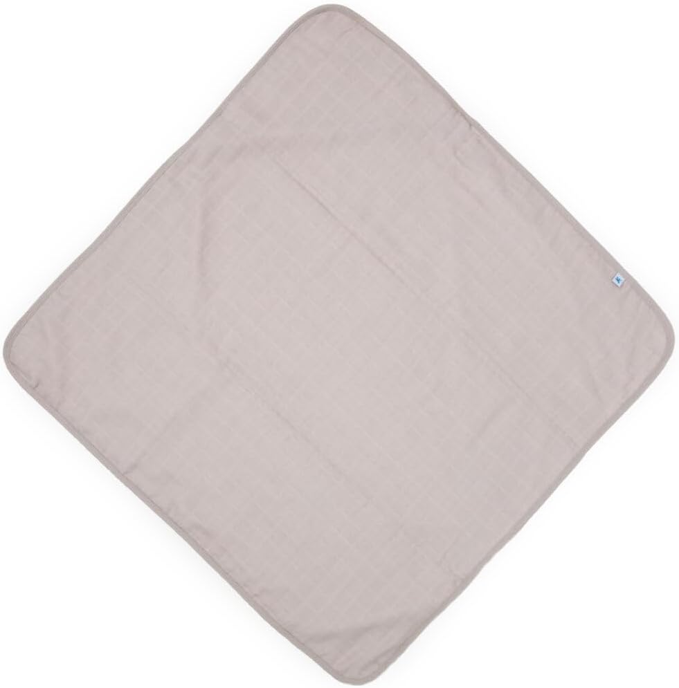 Little Unicorn Premium Infant Hooded Bath Towel| Soft & Absorbent Cotton & Terry Fabric for Newborns (Porpoise)