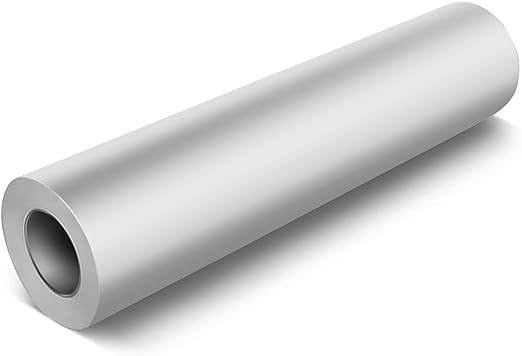 VViViD DECO65 Silver Metallic Matte Permanent Adhesive Craft Vinyl