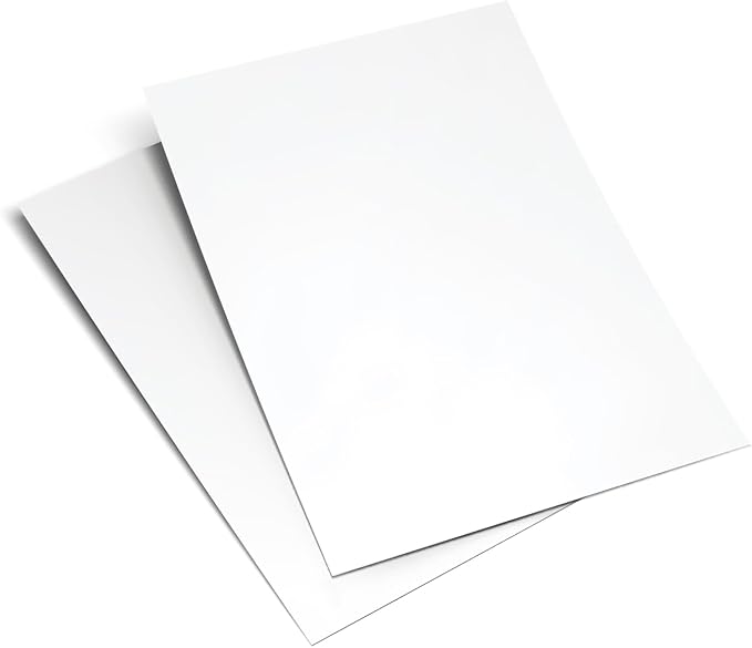 100 Sheets White Cardstock Thick Paper