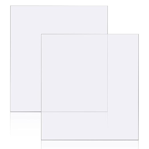 Zonon 2 Pcs Polycarbonate Clear Plastic Sheets, Window Panel, Industrial