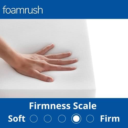 FoamRush 4" x 36" x 36" Premium Quality Upholstery Foam Cushion High Density