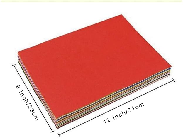 YYCRAFT Thick Stiff Felt Sheets Thick Felt 9 Inch X 12 Inch
