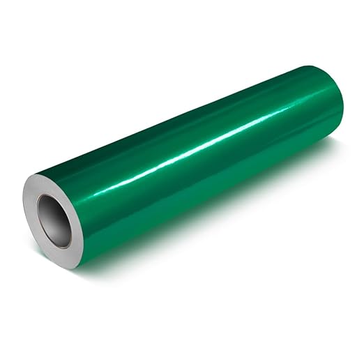 VViViD DECO65 Reflective Green Permanent Adhesive Craft 12" x 4ft Vinyl Roll