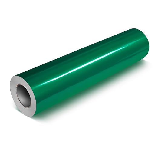 VViViD DECO65 Reflective Green Permanent Adhesive Craft Vinyl Roll