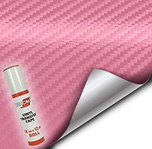 VViViD Craft 3D Carbon Fibre Textured Vinyl Sheet 1ft x 5ft
