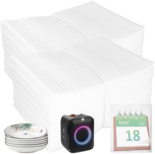 100 Pack 12'' x14'' 0.5MM Cushion Foam Pouches