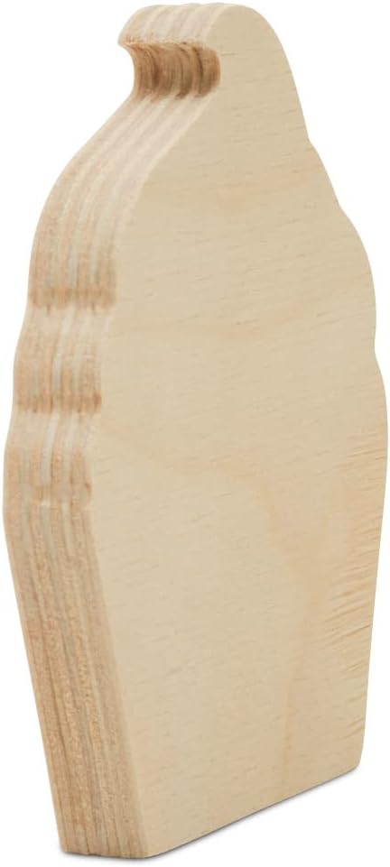 Cupcake Chunky Wood Cutout 4 x 3-1/4-inch, by Woodpeckers