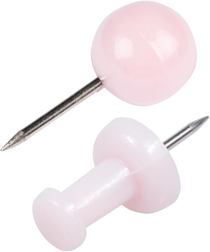 JAM PAPER Colorful Push Pins