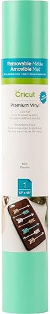 Cricut Removable Vinyl, Mint