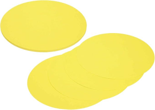 MECCANIXITY 24 Pcs Circle Card Stock, 9.8 Inch Round Cutouts Paper Thick