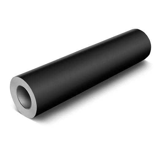 VViViD Black Matte DECO65 Permanent Adhesive Craft Vinyl