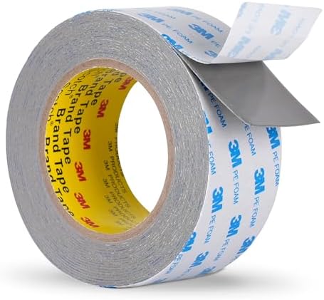 3M Double Sided Tape Heavy Duty 2'' × 20Ft | PE Foam Mounting Tape