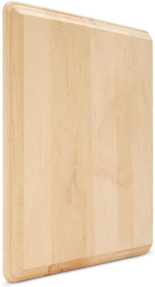 Unfinished Wooden Squares 7 inch Pack of 2 Wood Boards