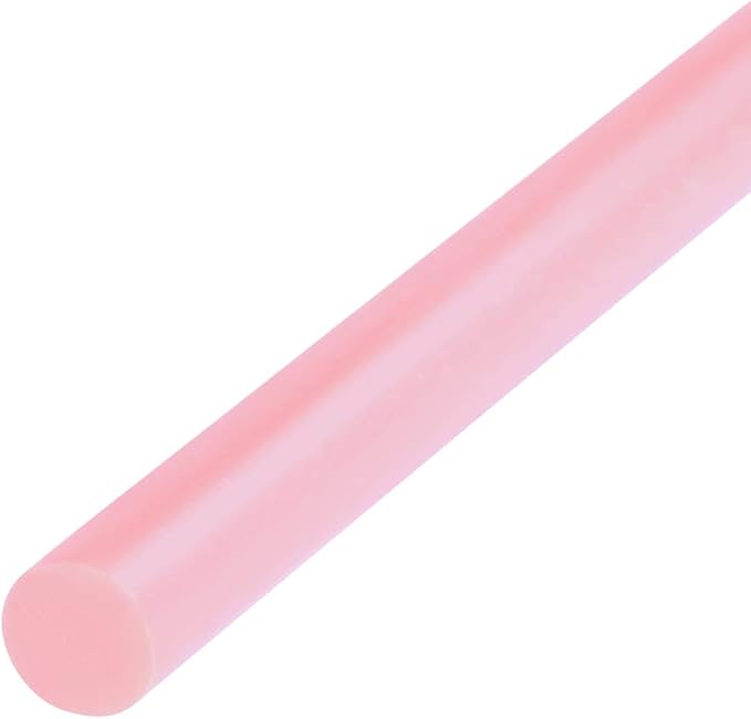 uxcell Mini Hot Glue Sticks for Glue Gun 7mm x 100mm Pink 12pcs