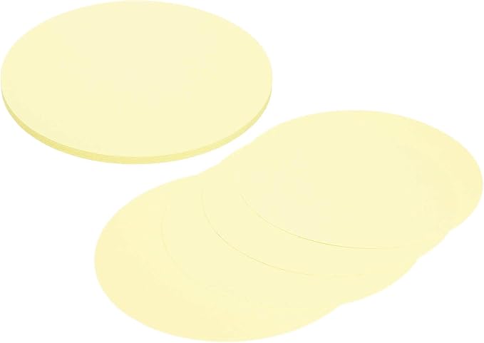 MECCANIXITY 24 Pcs Circle Card Stock, 9.8 Inch Round Cutouts Paper Thick