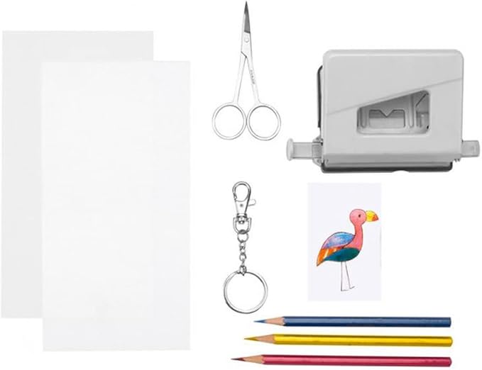 Glorex 21 x 29 cm Crazy Plastic, Transparent