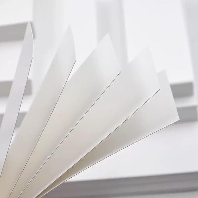 100 Sheets White Cardstock Thick Paper