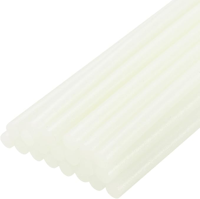 uxcell 20pcs Hot Glue Sticks for Glue Gun 11mm/0.43-inch x 4-inch Mini Hot Melt
