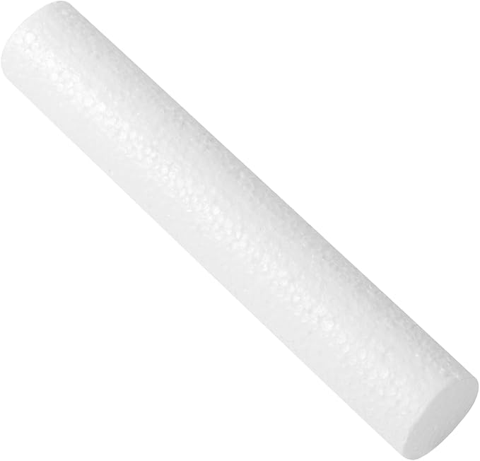 Crafjie Foam Cylinders for DIY Crafts and Arts Supplies, Craft Supplies