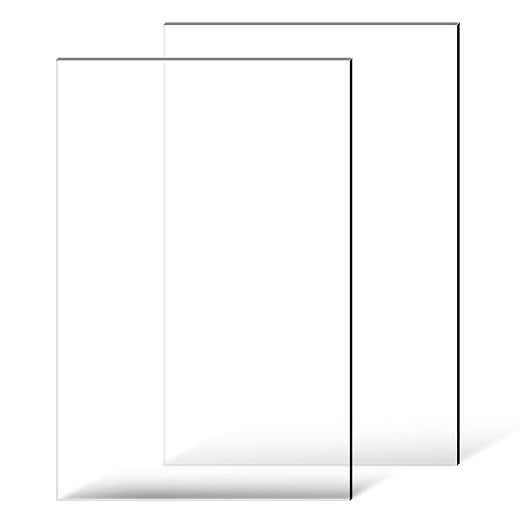 VEVOR Plexiglass Acrylic Sheet, 24 x 36 Inch 1/4 Inch Thick Clear Plastic Cast