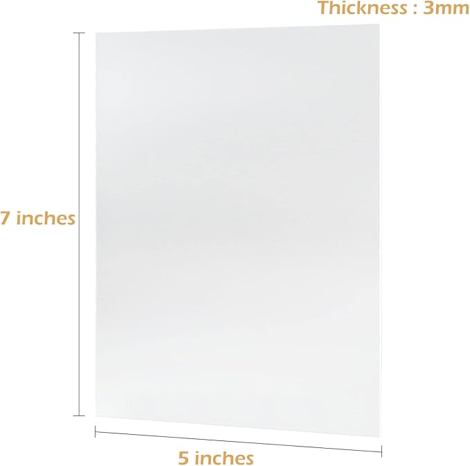 10 Pack Frosted Acrylic Sign Blank