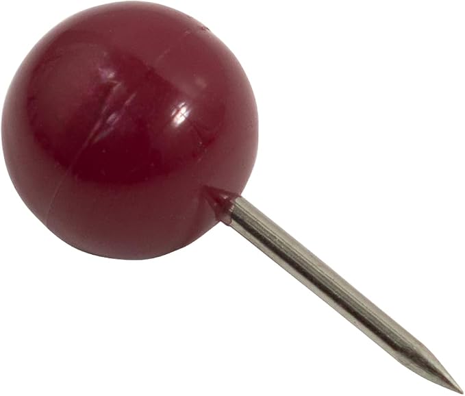 JAM PAPER Colorful Push Pins