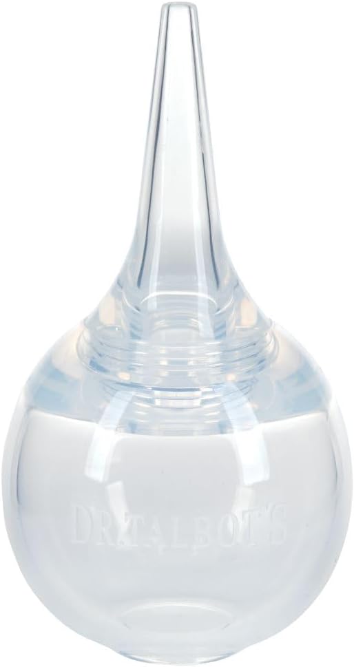 Dr. Talbot's Nasal Aspirator for Babies - Silicone - Includes Storage Case - Clear