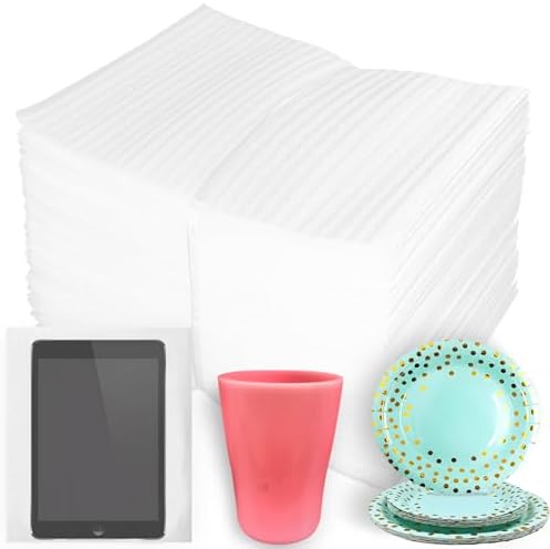 50 Pack 10'' x12'' 0.5MM Cushion Foam Pouches