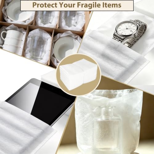 50 Pack 6'' x8'' 0.5MM Cushion Foam Pouches