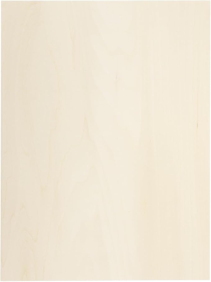 MECCANIXITY Basswood Sheet 11.8 x 7.9 x 0.16 Inch Unfinished Wood Boards Plywood